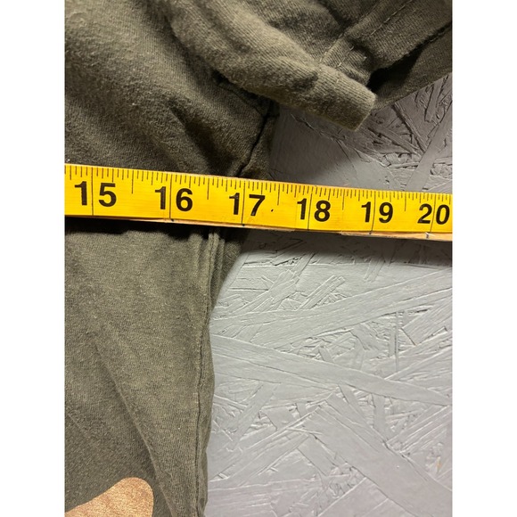 True Religion T-Shirt Women's Size S Green Short Sleeve Logo Graphic Loungewear - Picture 6 of 10